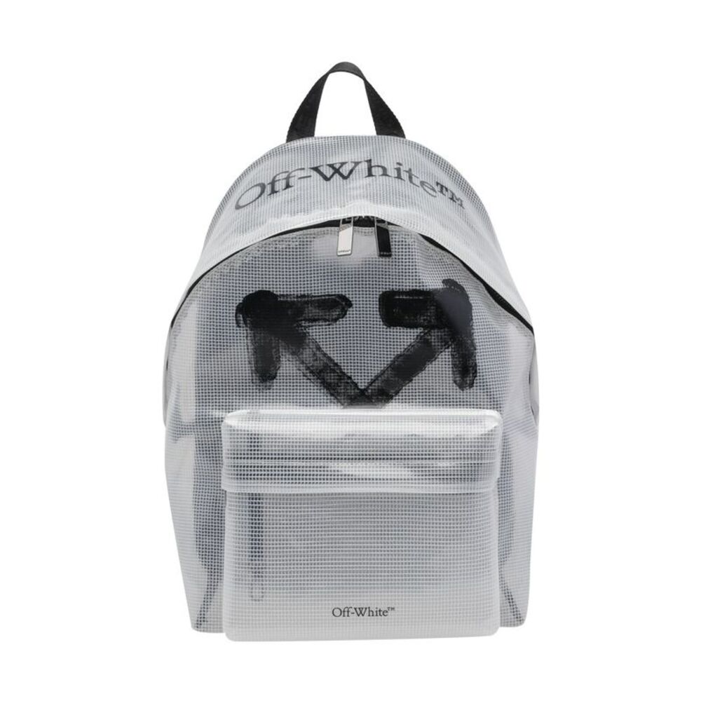 Off White Men Transparent Heritage Backpack NWT - image 1